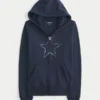 Star Graphic Zip-Up Hoodie Star Graphic Zip-Up Hoodie