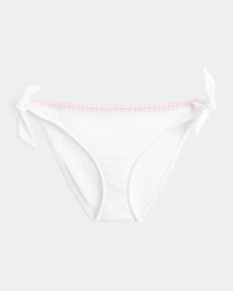 Stitched Side Tie Bikini Bottom
