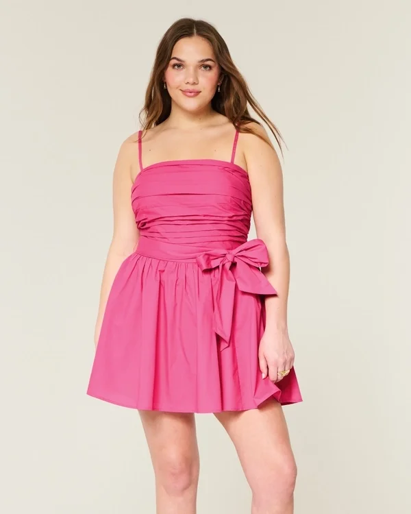 Strapless Bow Mini Dress Strapless Bow Mini Dress