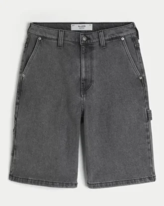 Super Baggy Denim Painter Shorts