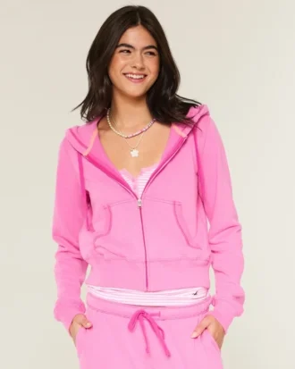 Terry Zip-Up Hoodie Terry Zip-Up Hoodie