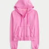 Terry Zip-Up Hoodie