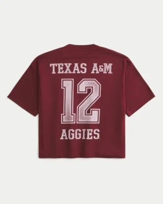 Texas A&M University Aggies Graphic Football Jersey