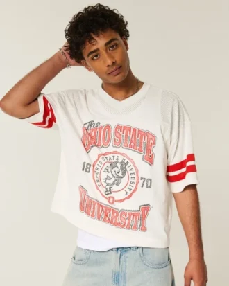 The Ohio State University Buckeyes Graphic Football Jersey
