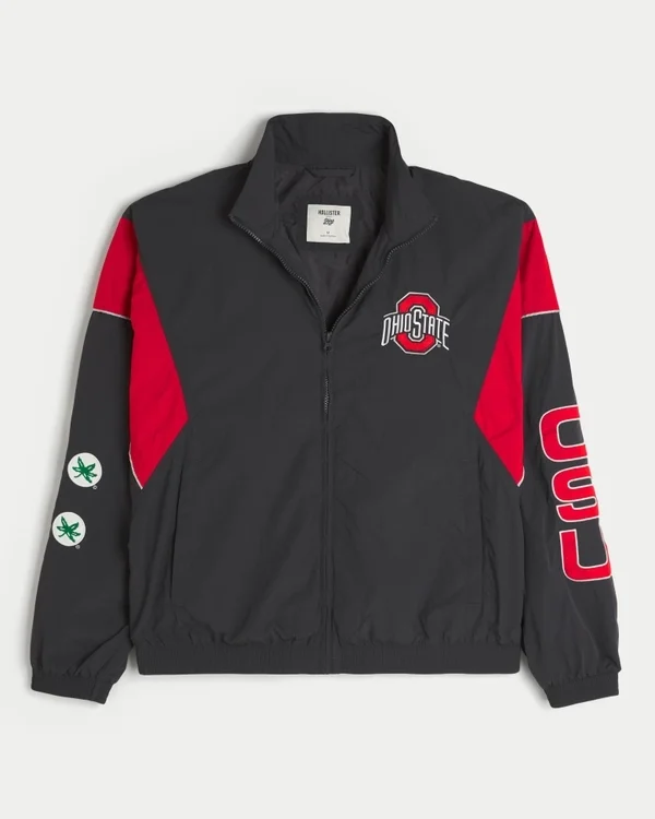 The Ohio State University Buckeyes Graphic Windbreaker Jacket The Ohio State University Buckeyes Graphic Windbreaker Jacket