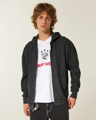 Thermal Zip-Up Hoodie Thermal Zip-Up Hoodie