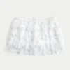 Tiered Chiffon Mini Skort