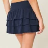 Tiered Ruffle Mini Skort