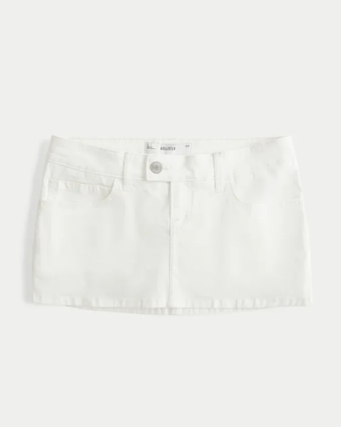 Twill Micro Mini Skort