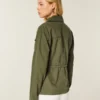 Twill Y2K Military Jacket