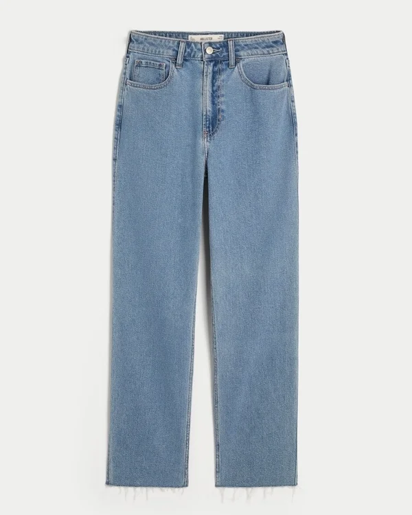 Ultra High-Rise Medium Wash 90s Straight Jeans Ultra High-Rise Medium Wash 90s Straight Jeans
