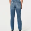 Ultra High-Rise Ripped Medium Wash Mom Jeans Ultra High-Rise Ripped Medium Wash Mom Jeans