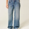 Ultra Low-Rise Dark Wash Baggy Jeans Ultra Low-Rise Dark Wash Baggy Jeans