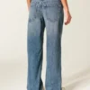 Ultra Low-Rise Dark Wash Baggy Jeans Ultra Low-Rise Dark Wash Baggy Jeans