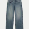 Ultra Low-Rise Dark Wash Baggy Jeans Ultra Low-Rise Dark Wash Baggy Jeans