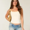 Ultra Low-Rise Medium Wash Denim Shortie Shorts Ultra Low-Rise Medium Wash Denim Shortie Shorts