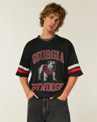 University of Georgia Bulldogs Graphic Football Jersey