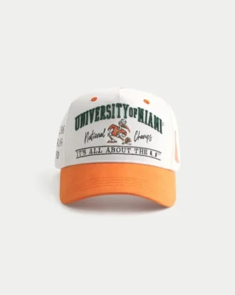 University of Miami Hurricanes Graphic Baseball Hat