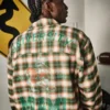 University of Miami Hurricanes Graphic Flannel Shirt
