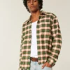 University of Miami Hurricanes Graphic Flannel Shirt