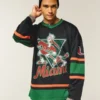 University of Miami Hurricanes Graphic Hockey Jersey