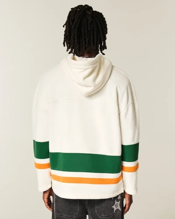 University of Miami Hurricanes Graphic Hockey Jersey Hoodie University of Miami Hurricanes Graphic Hockey Jersey Hoodie