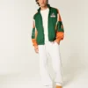 University of Miami Hurricanes Graphic Windbreaker Jacket University of Miami Hurricanes Graphic Windbreaker Jacket