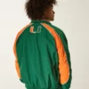 University of Miami Hurricanes Graphic Windbreaker Jacket University of Miami Hurricanes Graphic Windbreaker Jacket