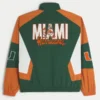 University of Miami Hurricanes Graphic Windbreaker Jacket University of Miami Hurricanes Graphic Windbreaker Jacket
