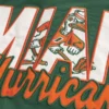 University of Miami Hurricanes Graphic Windbreaker Jacket University of Miami Hurricanes Graphic Windbreaker Jacket