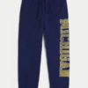 University of Michigan Wolverines Graphic Baggy Cinch Fleece Joggers University of Michigan Wolverines Graphic Baggy Cinch Fleece Joggers