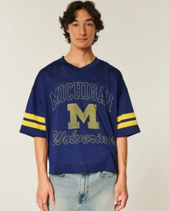 University of Michigan Wolverines Graphic Football Jersey