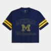 University of Michigan Wolverines Graphic Football Jersey