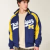 University of Michigan Wolverines Graphic Windbreaker Jacket University of Michigan Wolverines Graphic Windbreaker Jacket