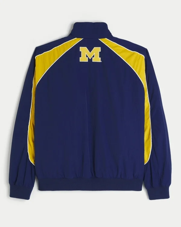 University of Michigan Wolverines Graphic Windbreaker Jacket University of Michigan Wolverines Graphic Windbreaker Jacket
