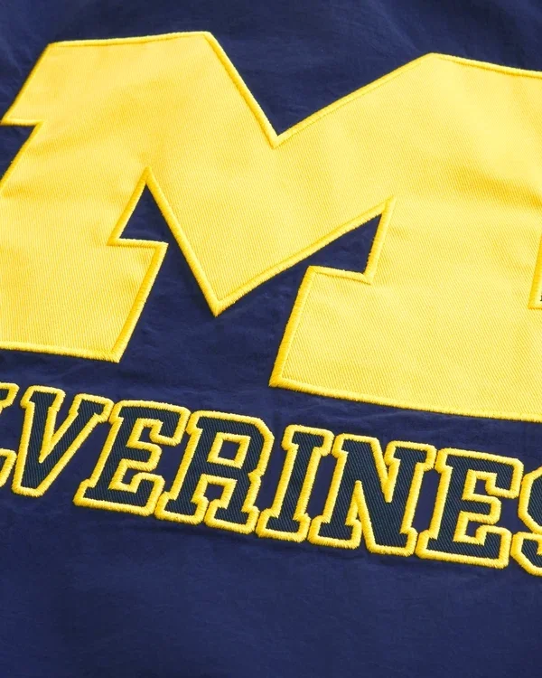 University of Michigan Wolverines Graphic Windbreaker Jacket University of Michigan Wolverines Graphic Windbreaker Jacket