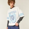 University of North Carolina at Chapel Hill Tar Heels Graphic Football Jersey