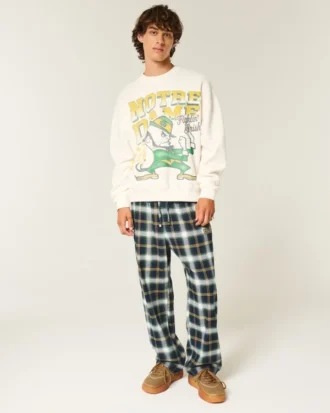 University of Notre Dame Fighting Irish Graphic Flannel Pants