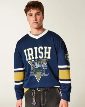University of Notre Dame Fighting Irish Graphic Hockey Jersey
