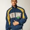 University of Notre Dame Fighting Irish Graphic Windbreaker Jacket University of Notre Dame Fighting Irish Graphic Windbreaker Jacket