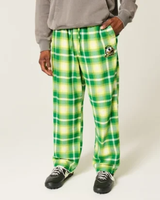 University of Oregon Ducks Graphic Flannel Pants