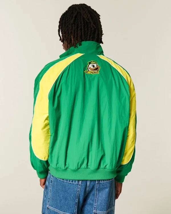 University of Oregon Ducks Graphic Windbreaker Jacket University of Oregon Ducks Graphic Windbreaker Jacket