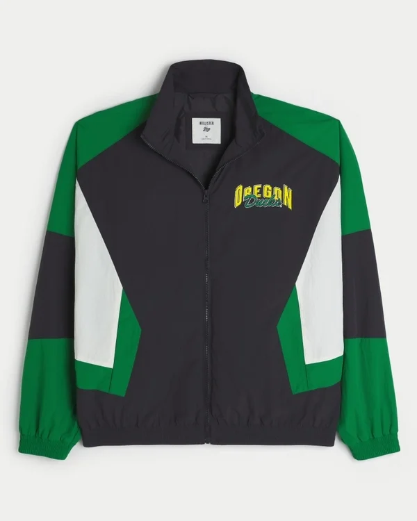 University of Oregon Ducks Graphic Windbreaker Jacket University of Oregon Ducks Graphic Windbreaker Jacket
