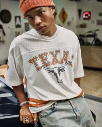 University of Texas at Austin Longhorns Graphic Football Jersey University of Texas at Austin Longhorns Graphic Football Jersey