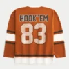 University of Texas at Austin Longhorns Graphic Hockey Jersey