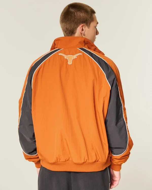 University of Texas at Austin Longhorns Graphic Windbreaker Jacket University of Texas at Austin Longhorns Graphic Windbreaker Jacket