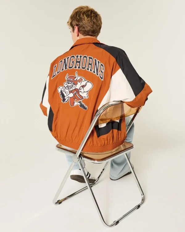 University of Texas at Austin Longhorns Graphic Windbreaker Jacket University of Texas at Austin Longhorns Graphic Windbreaker Jacket