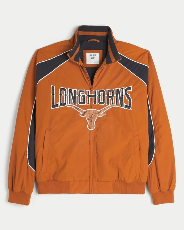 University of Texas at Austin Longhorns Graphic Windbreaker Jacket University of Texas at Austin Longhorns Graphic Windbreaker Jacket