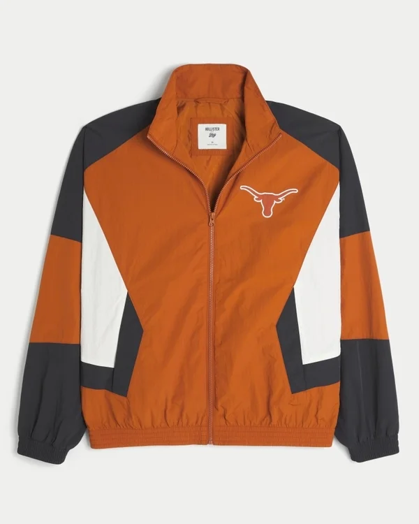 University of Texas at Austin Longhorns Graphic Windbreaker Jacket University of Texas at Austin Longhorns Graphic Windbreaker Jacket