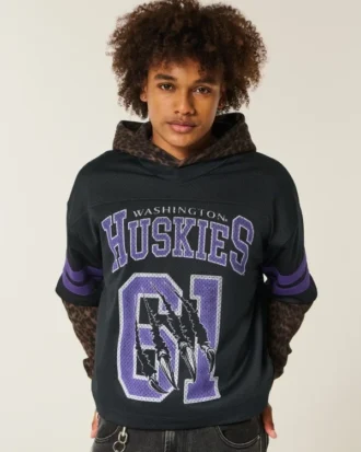 University of Washington Huskies Graphic Football Jersey University of Washington Huskies Graphic Football Jersey